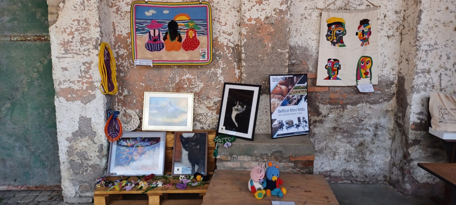An art exhibition.
