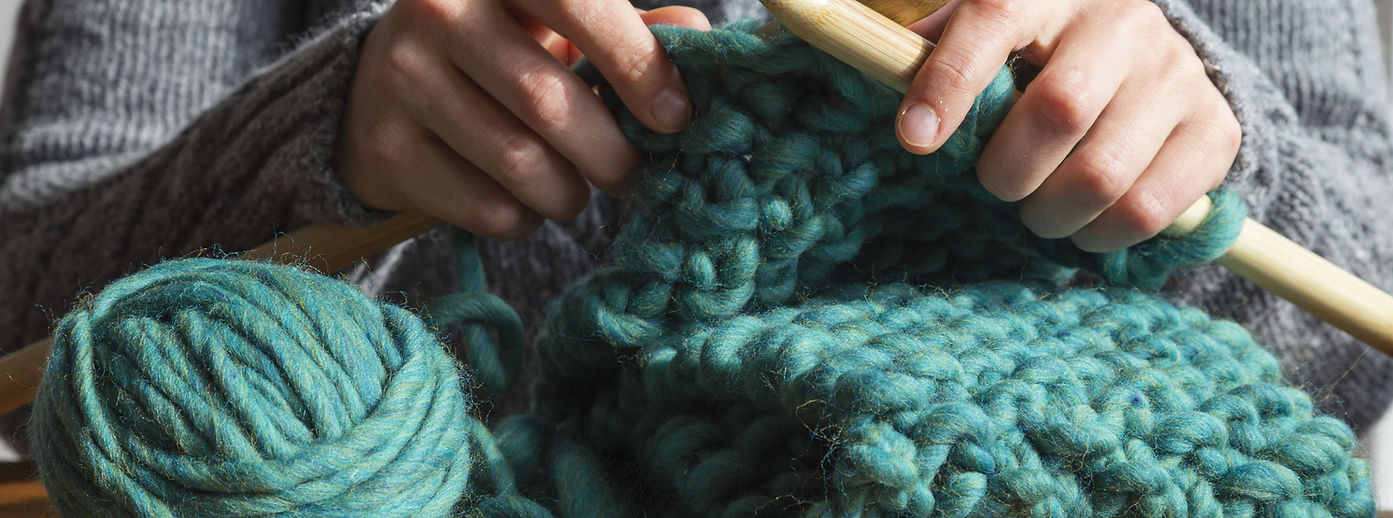 Slide Therapeutic knitting