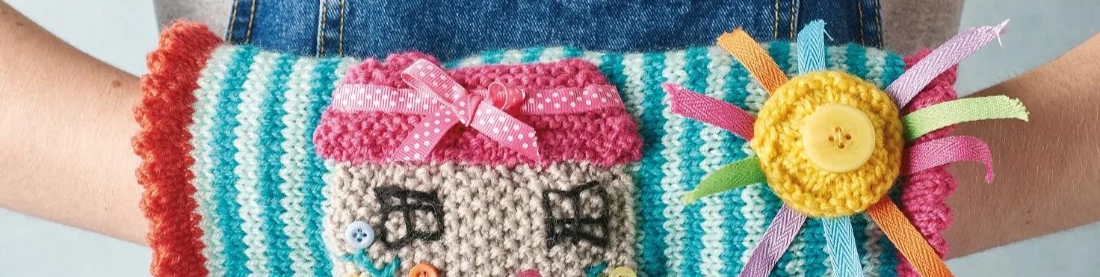 A sensory tool with hands inside